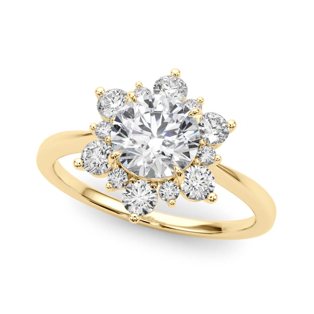 Halo Engagement Ring - TN85265