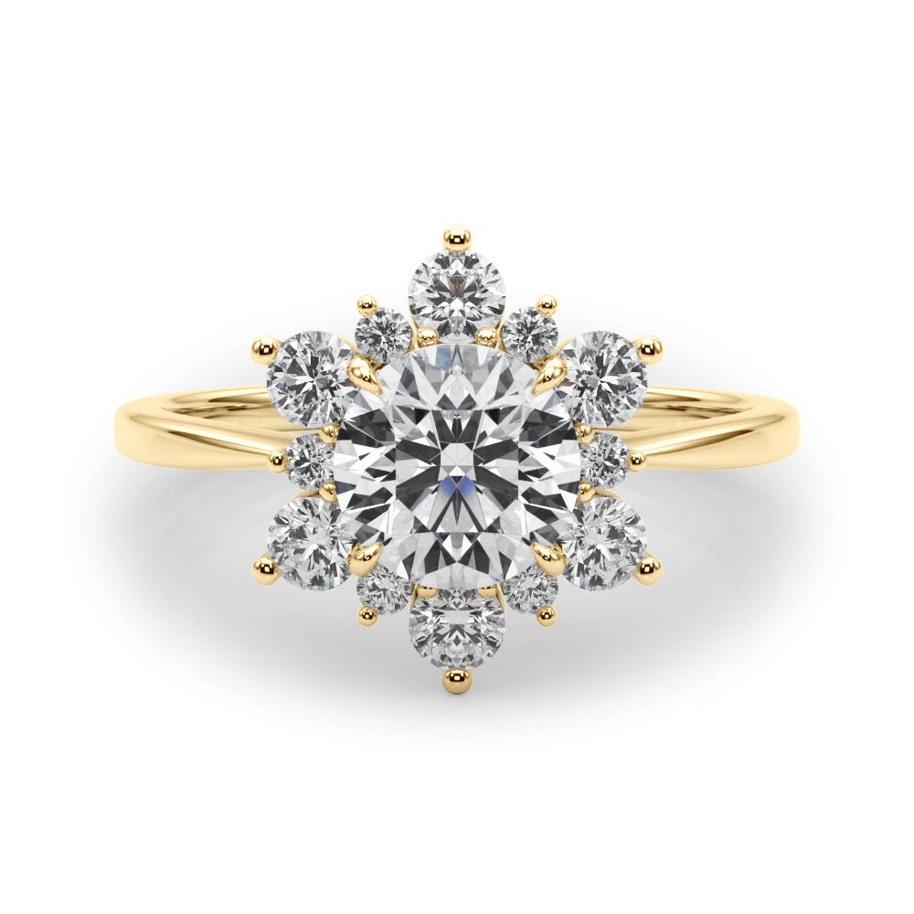 Halo Engagement Ring - TN85265