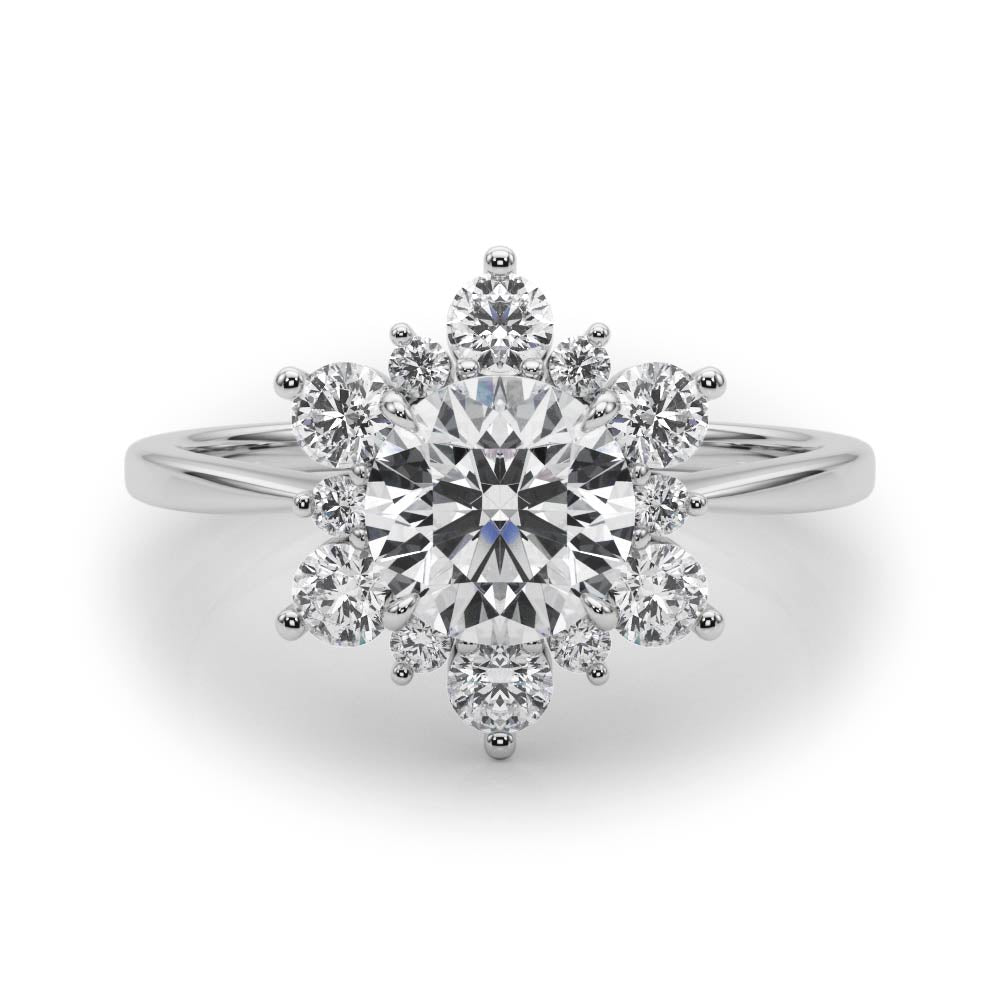 Halo Engagement Ring - TN85265