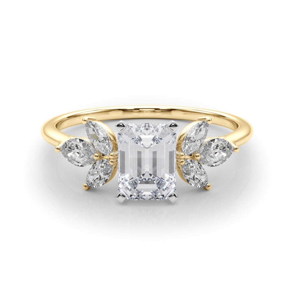 Engagement Ring, Marquise Sides - TN85271