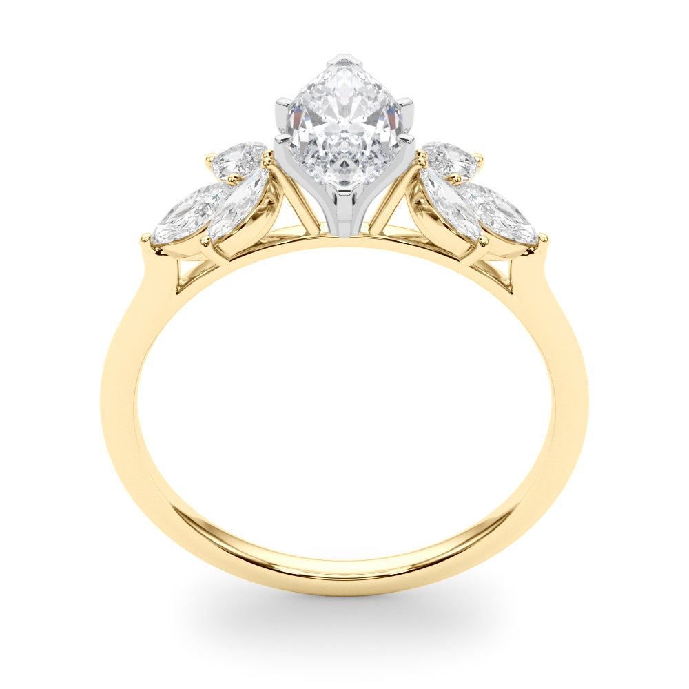 Engagement Ring, Marquise Sides - TN85271