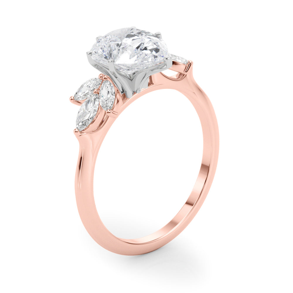 Engagement Ring, Marquise Sides - TN85271