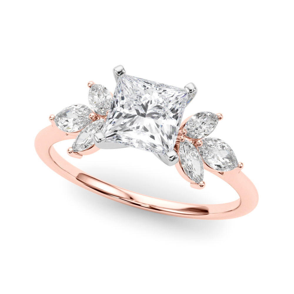 Engagement Ring, Marquise Sides - TN85271