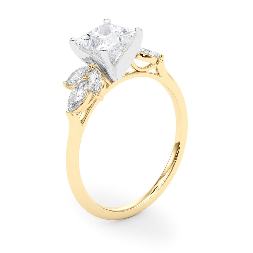 Engagement Ring, Marquise Sides - TN85271