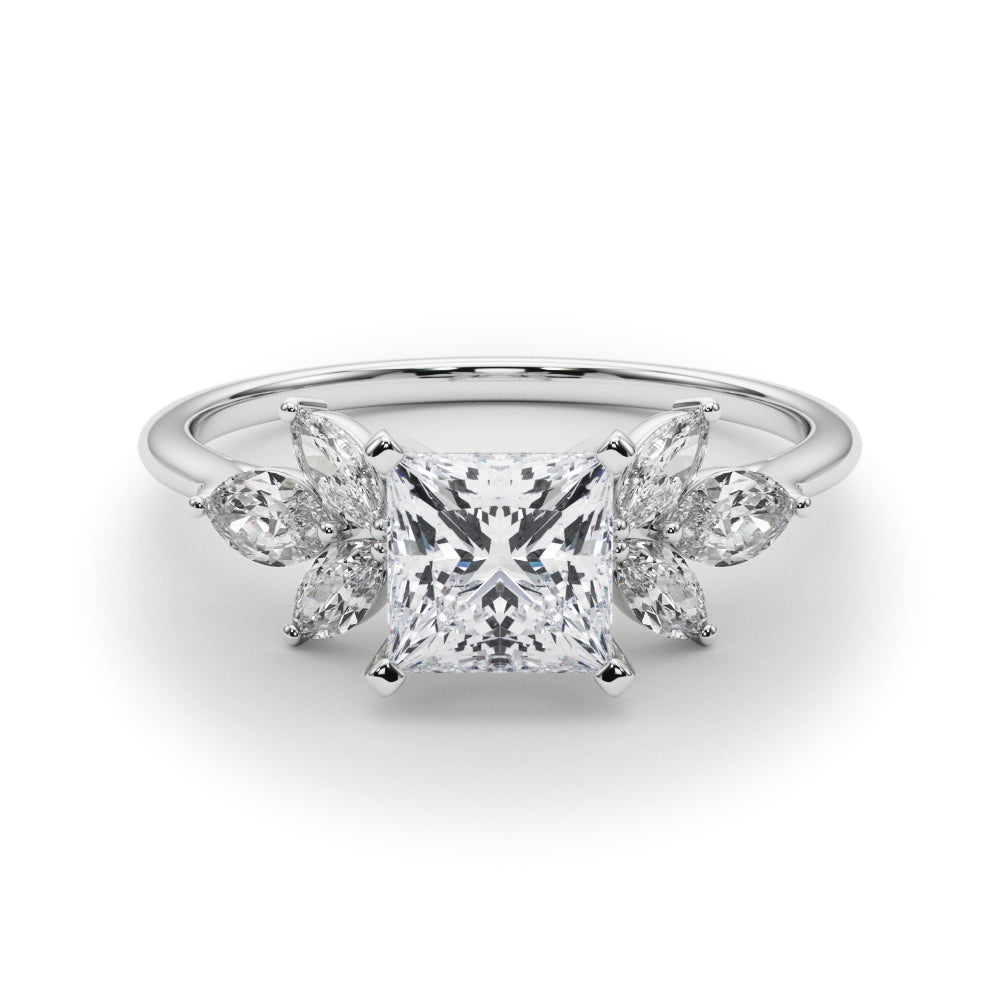 Engagement Ring, Marquise Sides - TN85271