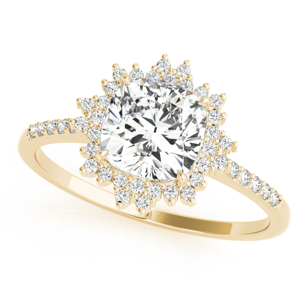 Engagement Ring Cushion Center - TN85276