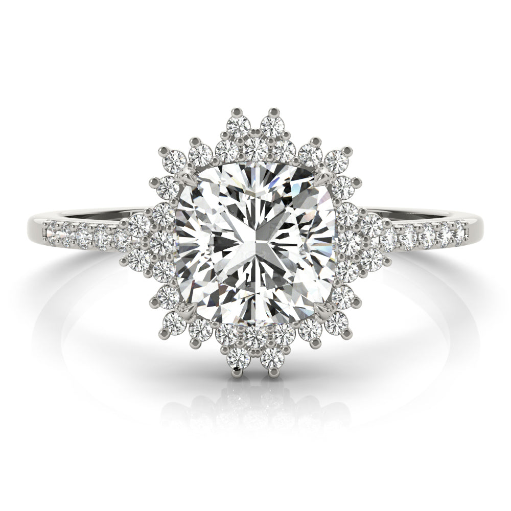 Engagement Ring Cushion Center - TN85276