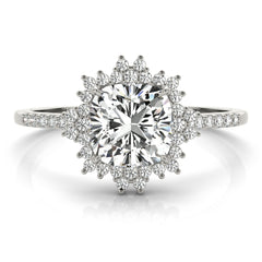 Engagement Ring Cushion Center - TN85276