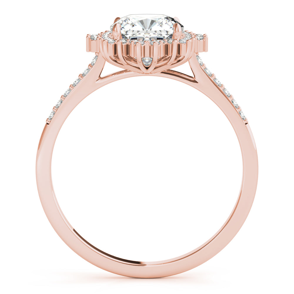 Engagement Ring Cushion Center - TN85276