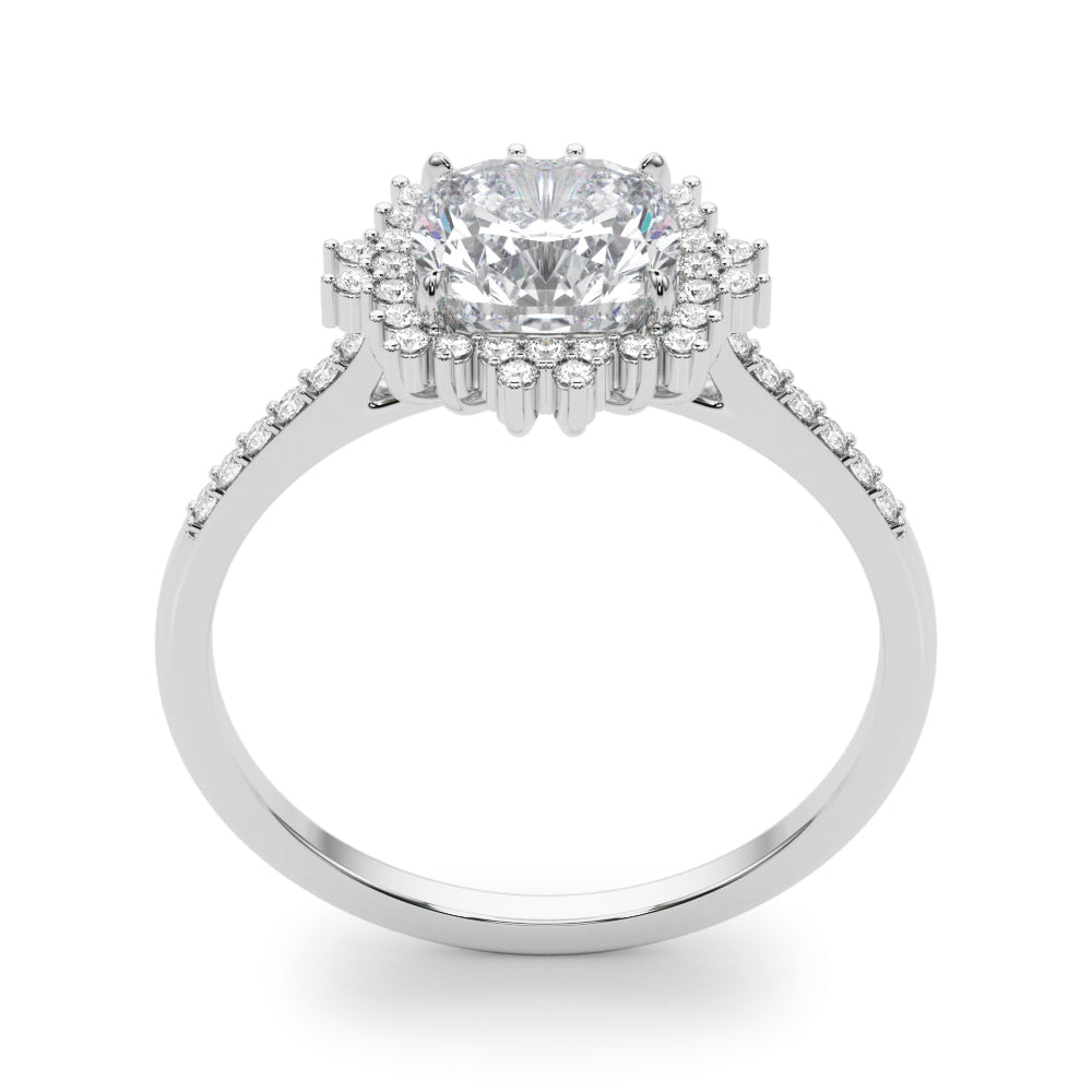 Engagement Ring Cushion Center - TN85276