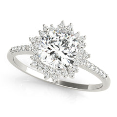 Engagement Ring Cushion Center - TN85276