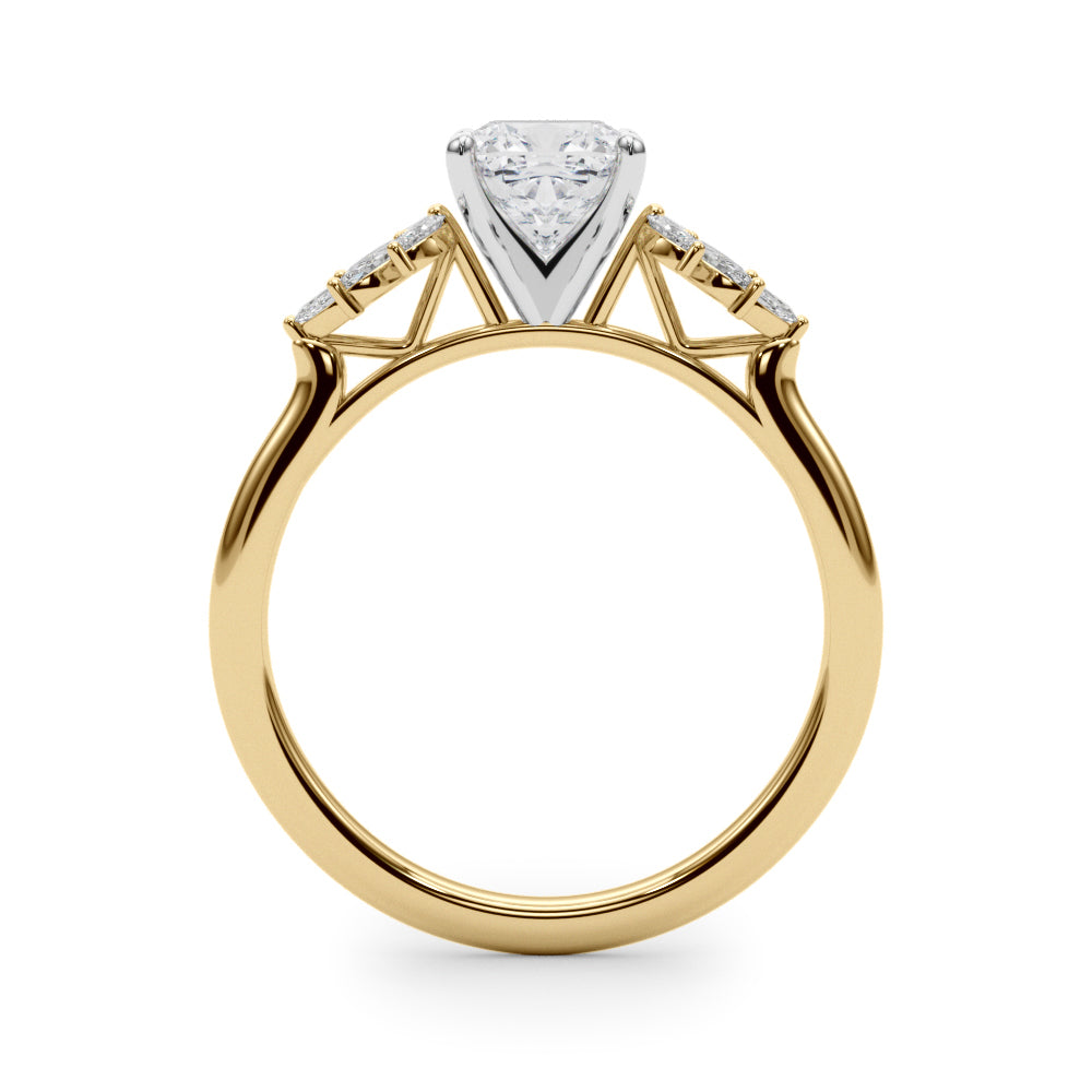 Engagement Ring Peg Center - TN85277