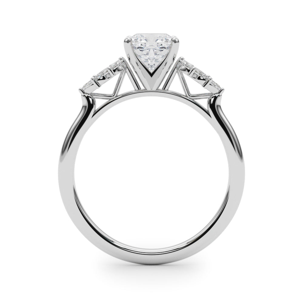 Engagement Ring Peg Center - TN85277