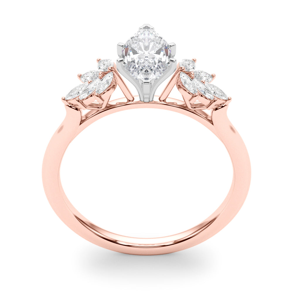 Engagement Ring Peg Center - TN85277