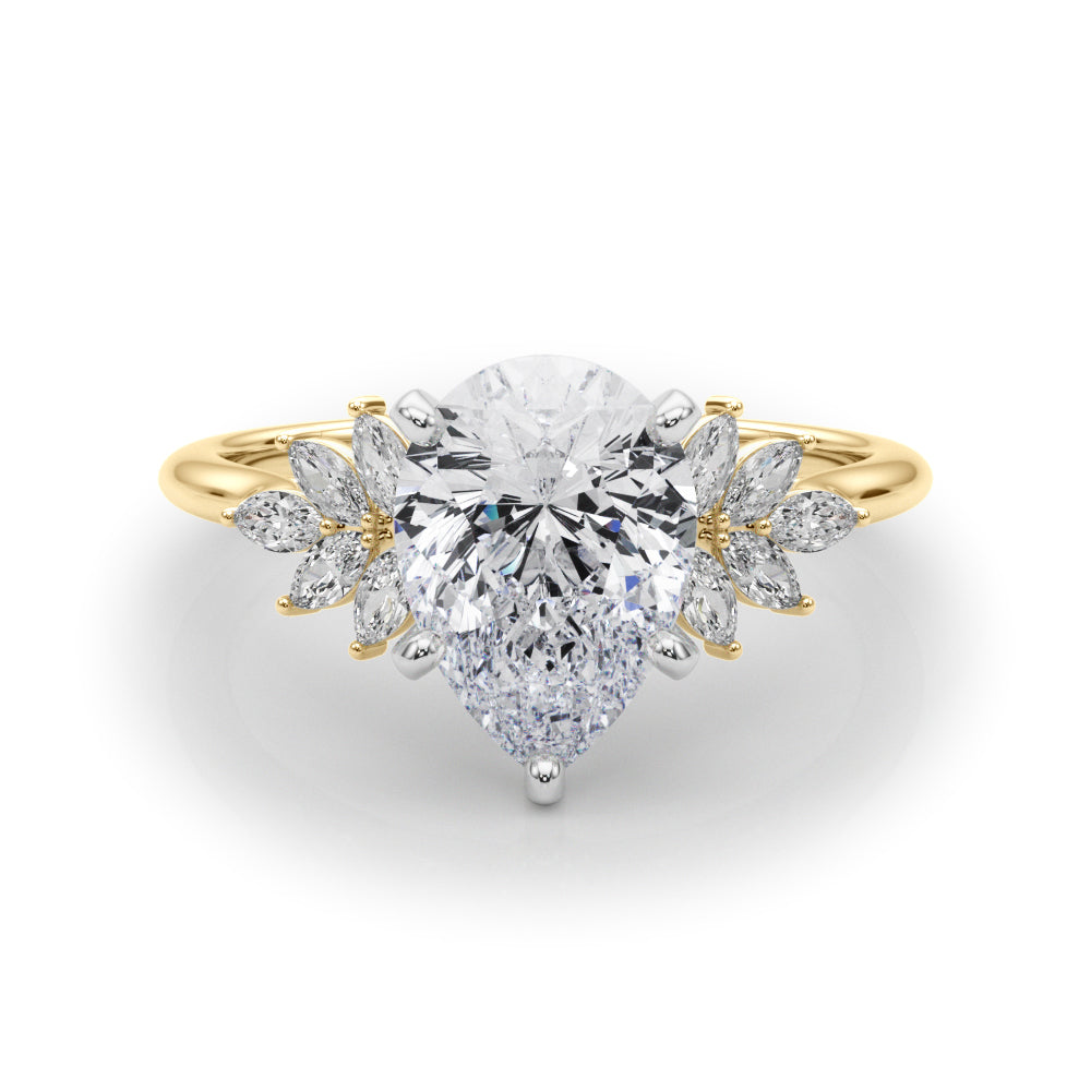 Engagement Ring Peg Center - TN85277