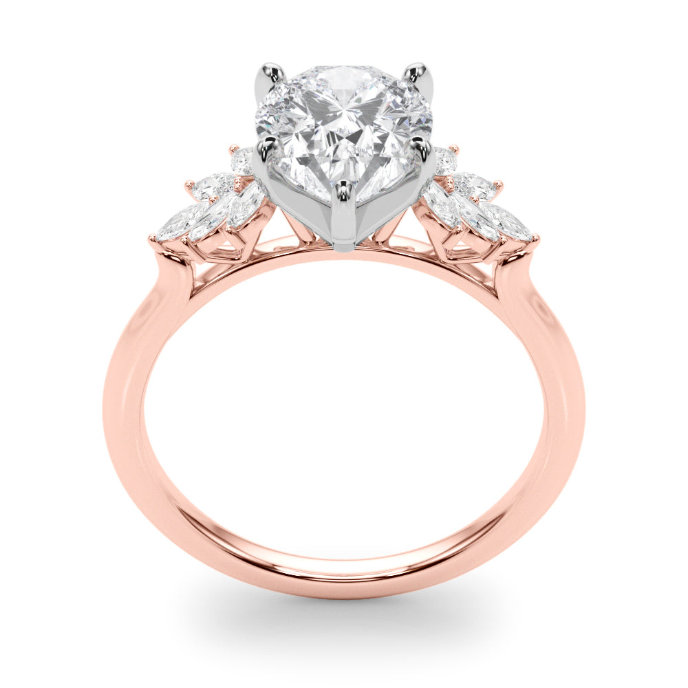 Engagement Ring Peg Center - TN85277