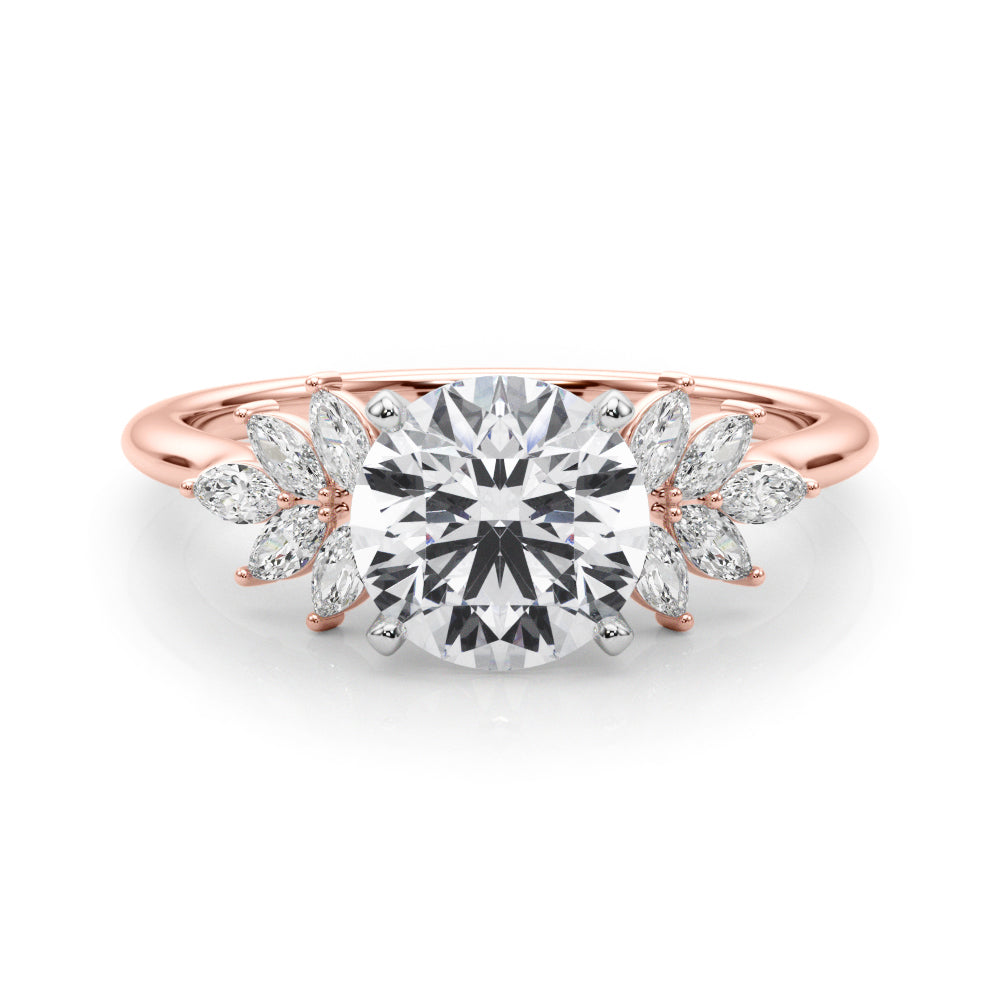 Engagement Ring Peg Center - TN85277