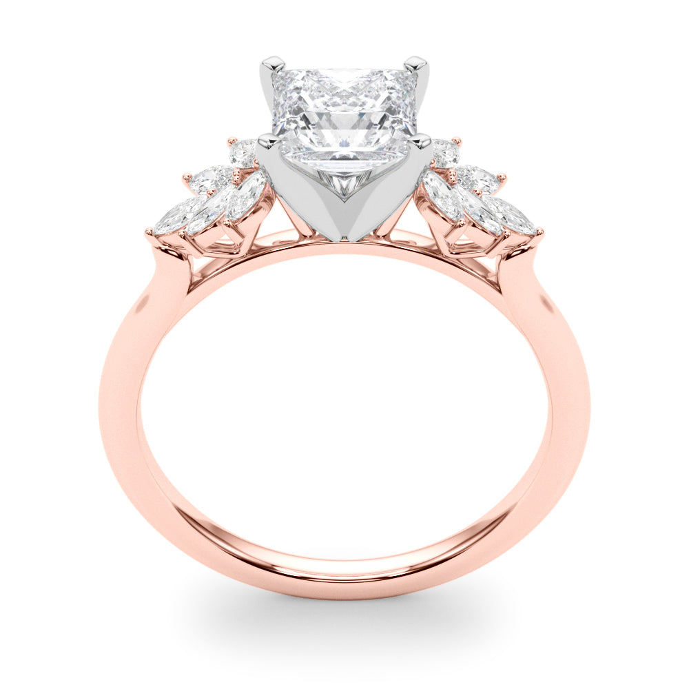 Engagement Ring Peg Center - TN85277