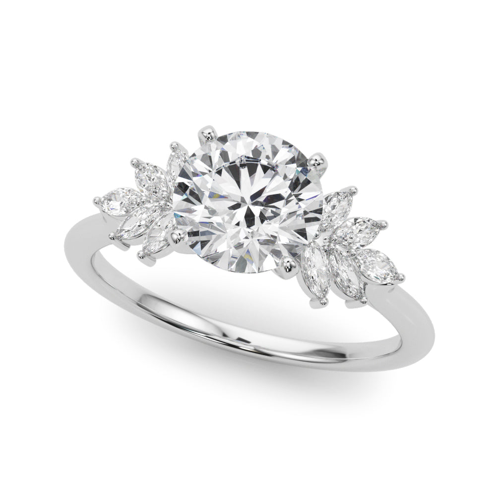 Engagement Ring Peg Center - TN85277