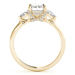 Engagement Ring Emerald Cut Center - TN85279