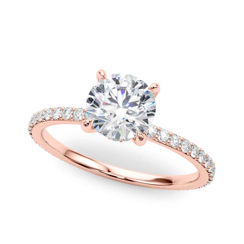 Hidden Halo Engagement Ring - TN85292