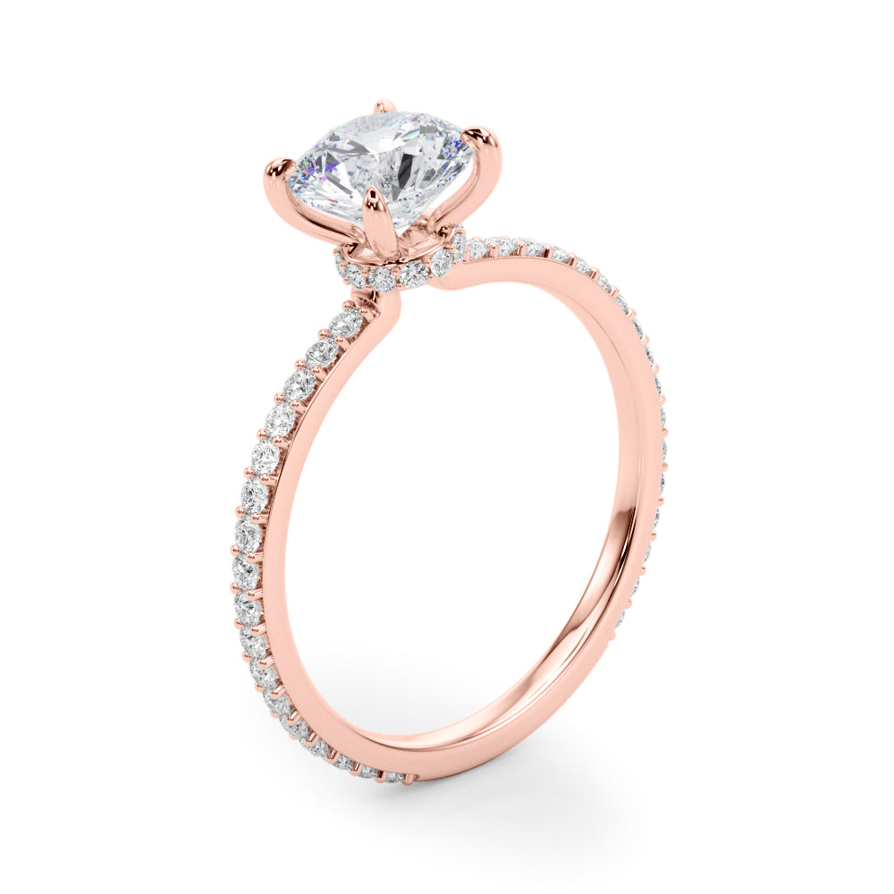 Hidden Halo Engagement Ring - TN85292