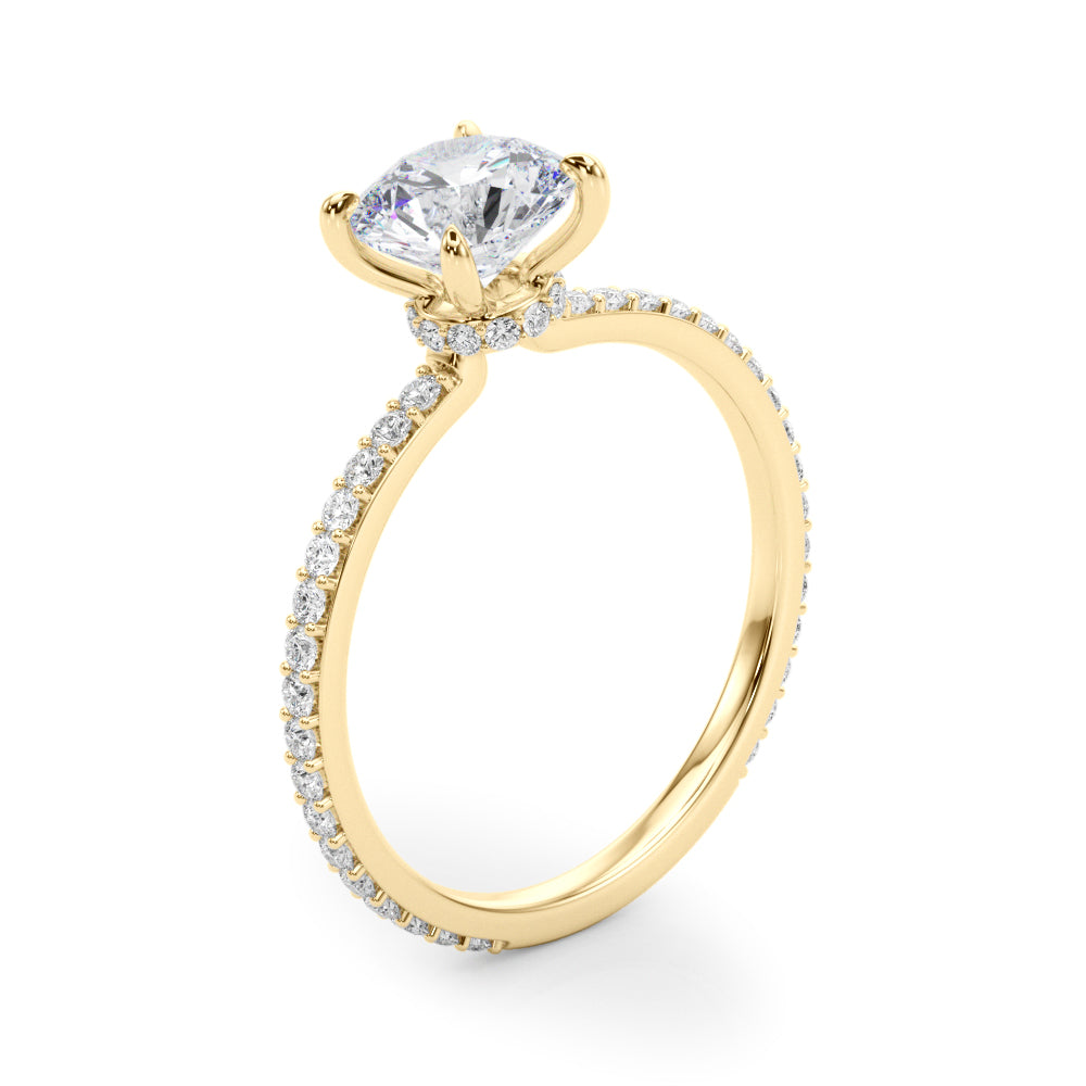 Hidden Halo Engagement Ring - TN85292