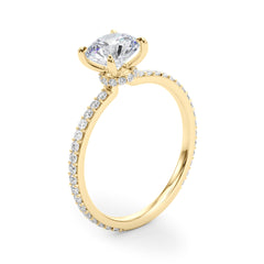 Hidden Halo Engagement Ring - TN85292