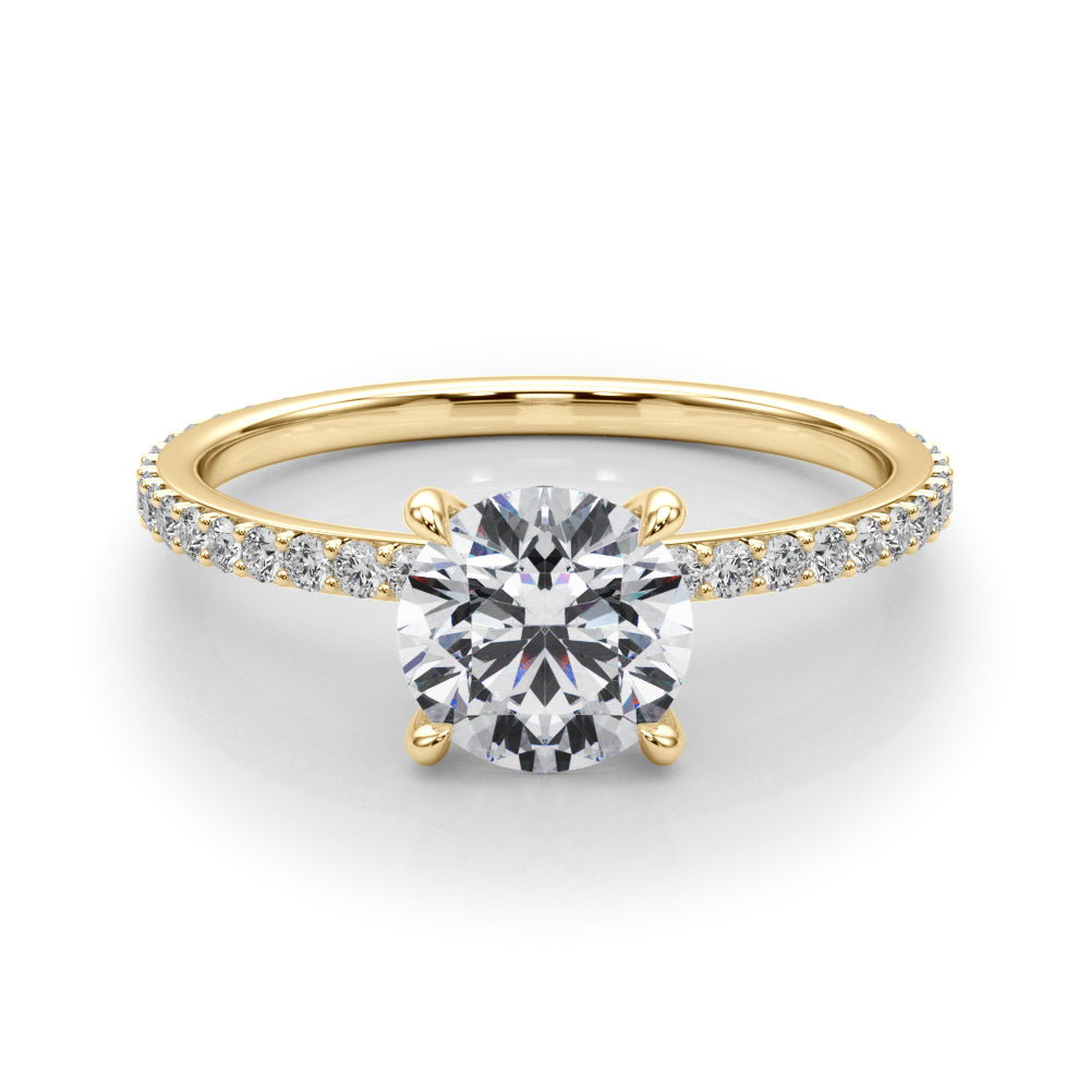 Hidden Halo Engagement Ring - TN85292