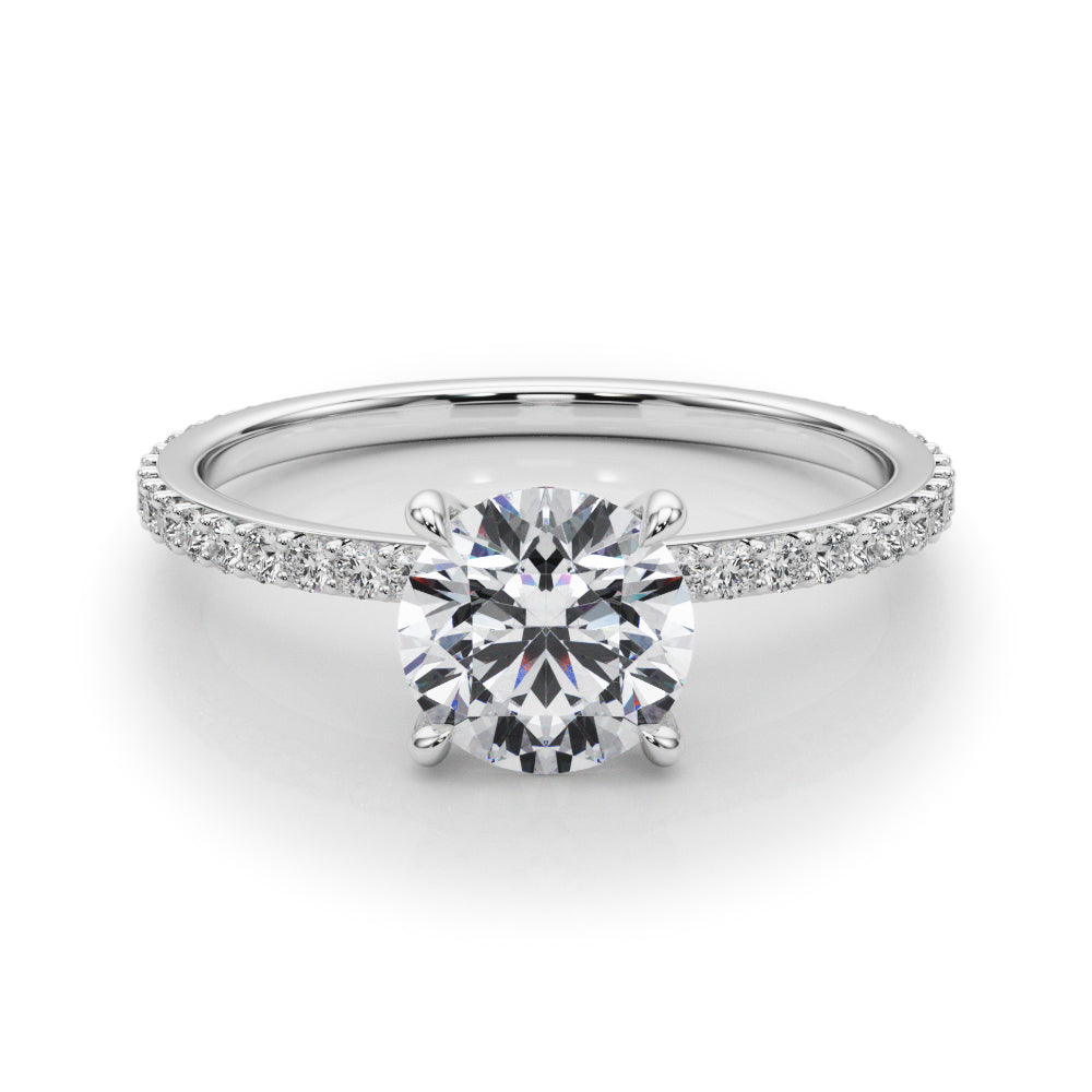 Hidden Halo Engagement Ring - TN85292