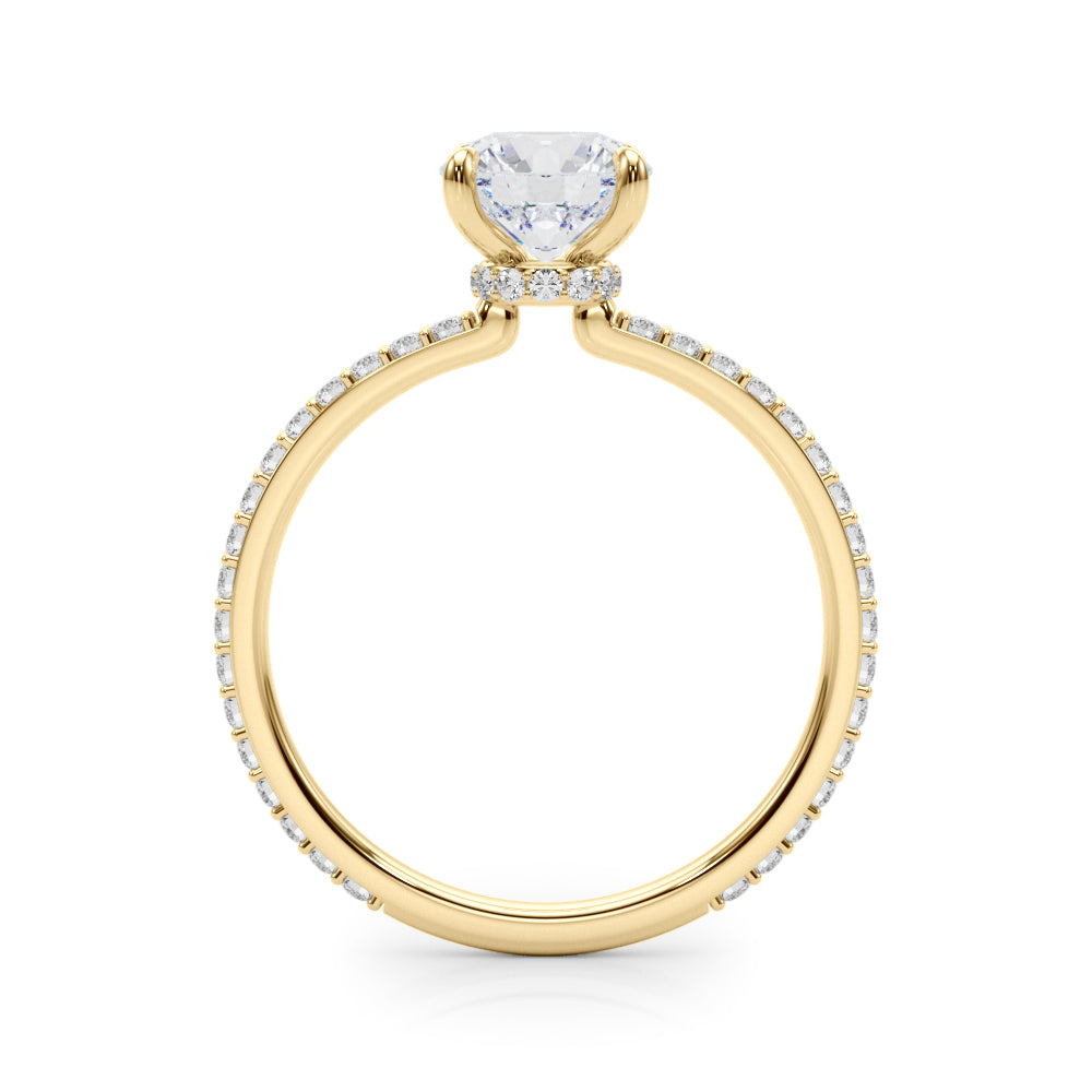 Hidden Halo Engagement Ring - TN85292