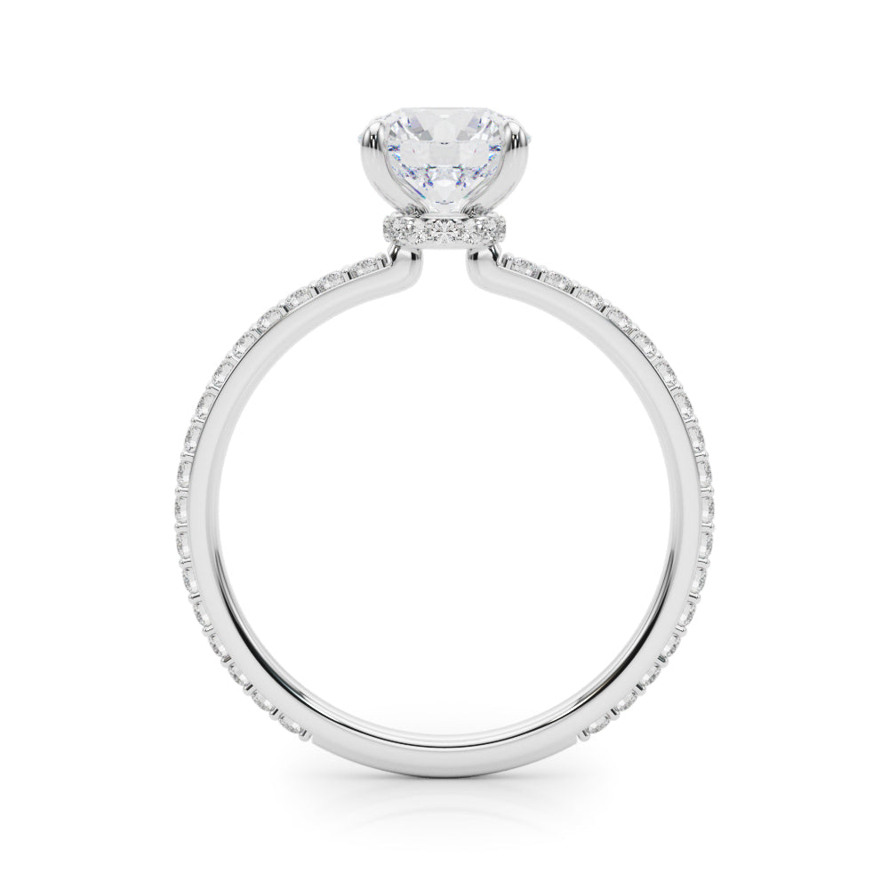 Hidden Halo Engagement Ring - TN85292