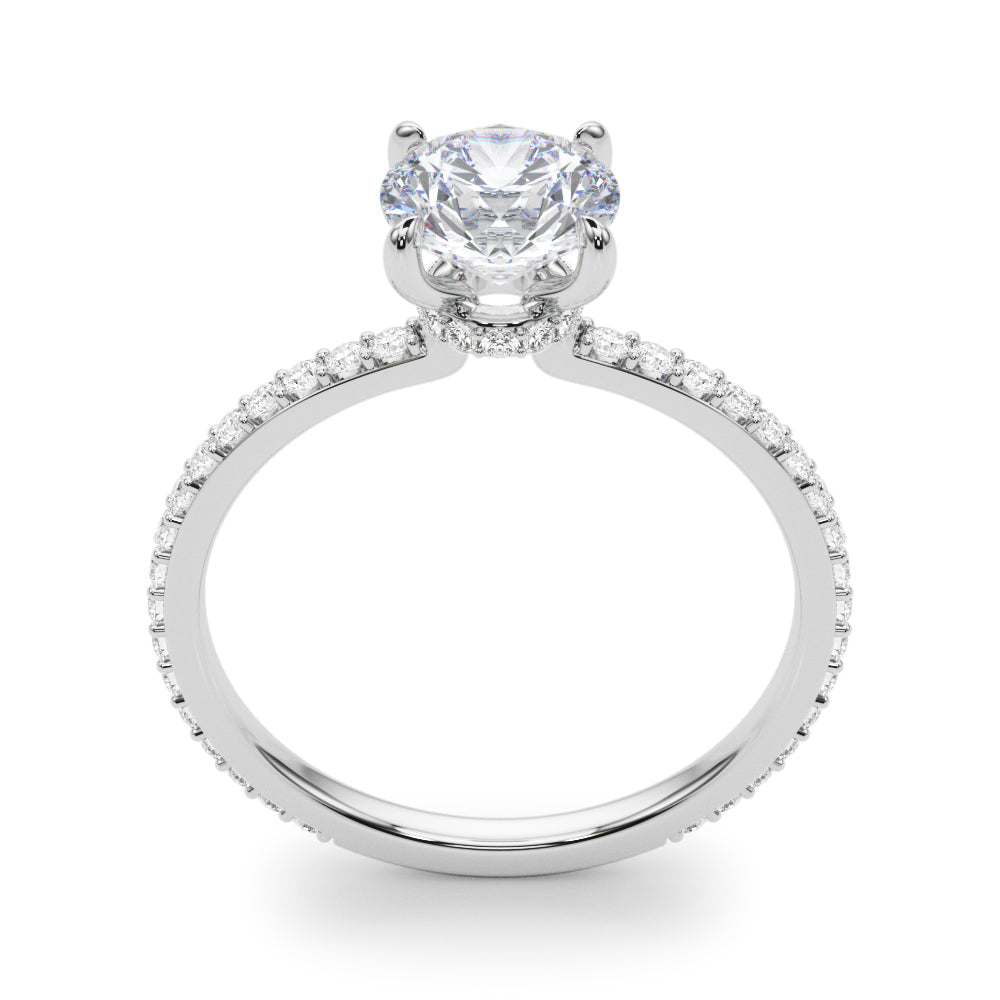 Hidden Halo Engagement Ring - TN85292