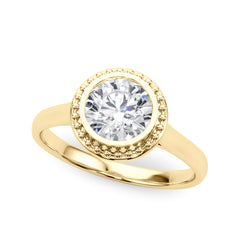 Round Bezel Solitaire - TN85293