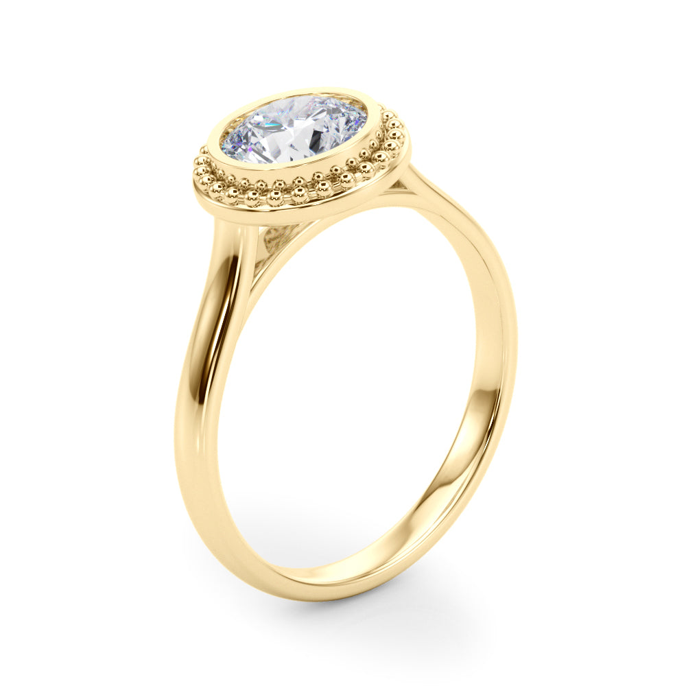 Round Bezel Solitaire - TN85293