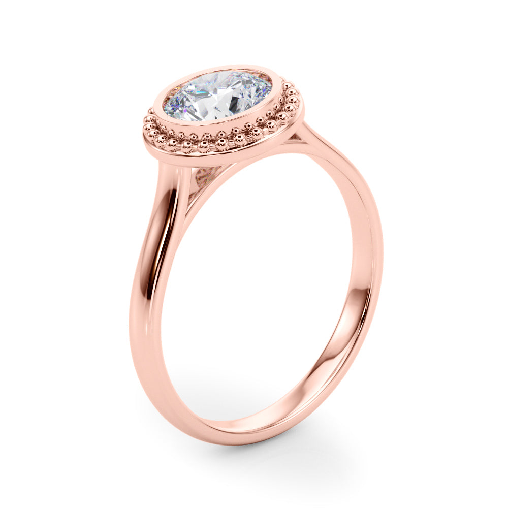 Round Bezel Solitaire - TN85293