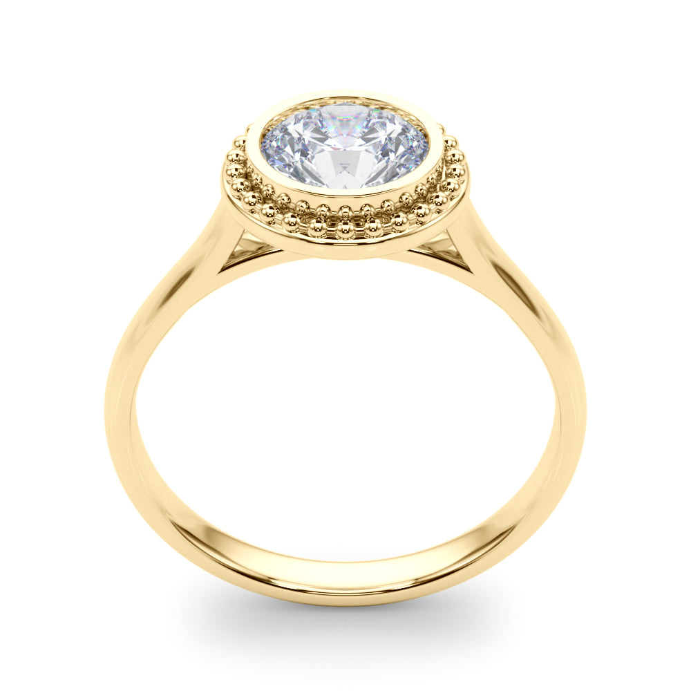 Round Bezel Solitaire - TN85293