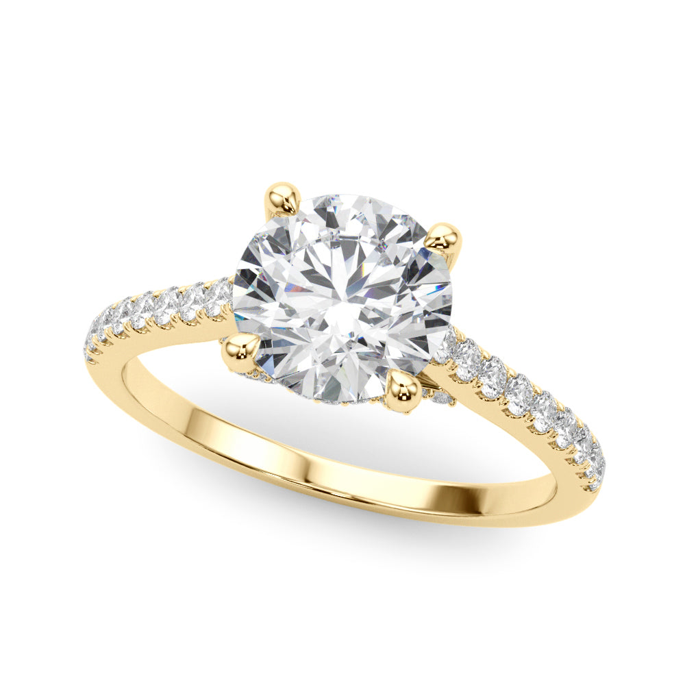 Engagement Ring Round Center - TN85303