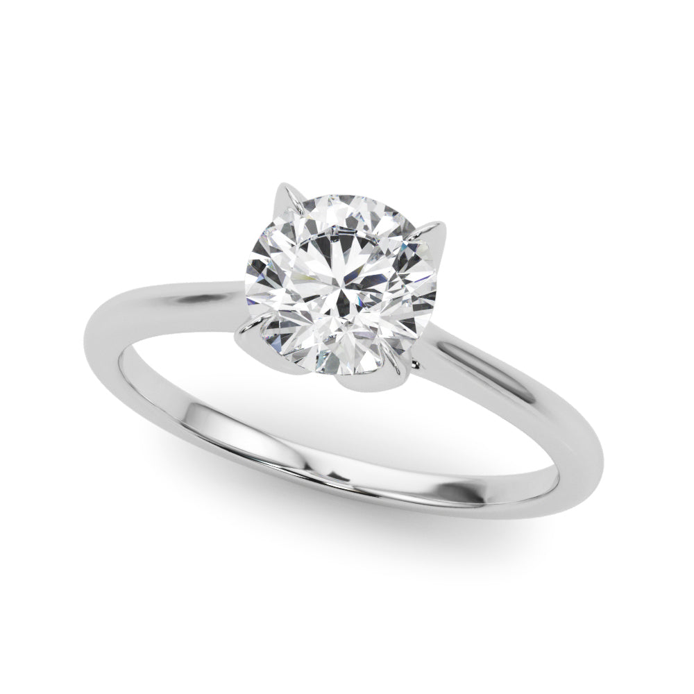 Solitaire Round Engagment Ring - TN85333