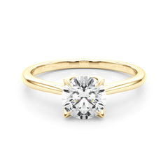 Solitaire Round Engagment Ring - TN85333