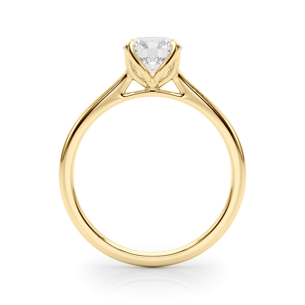 Solitaire Round Engagment Ring - TN85333