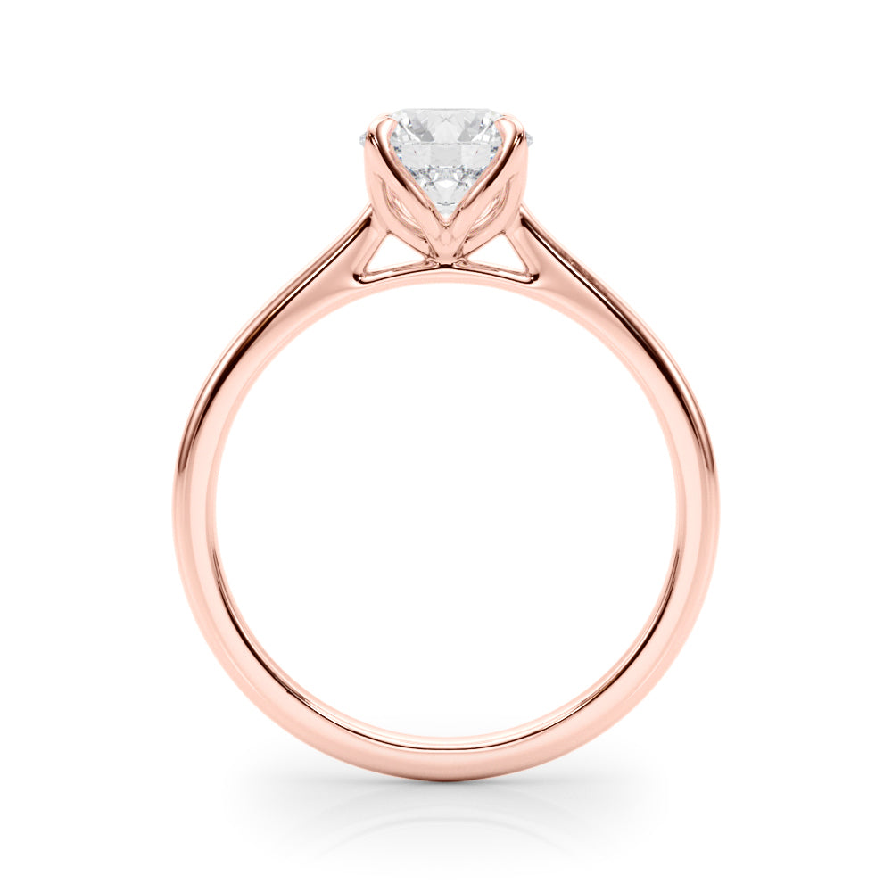 Solitaire Round Engagment Ring - TN85333