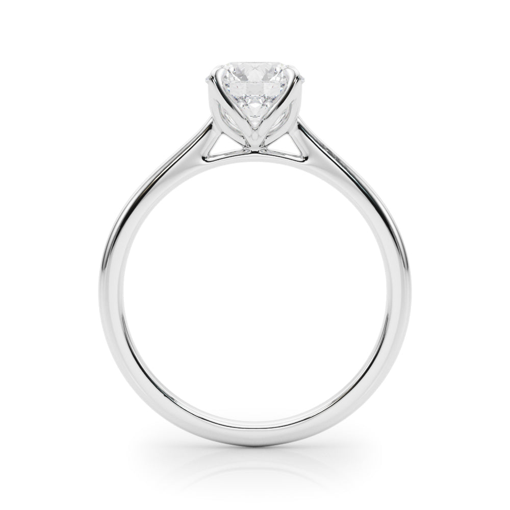 Solitaire Round Engagment Ring - TN85333