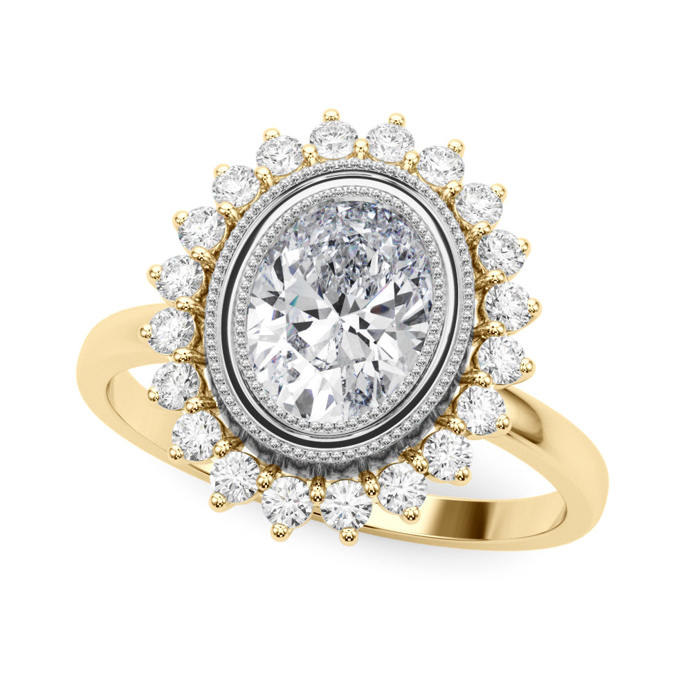 Engagement Ring Oval Center - TN85342