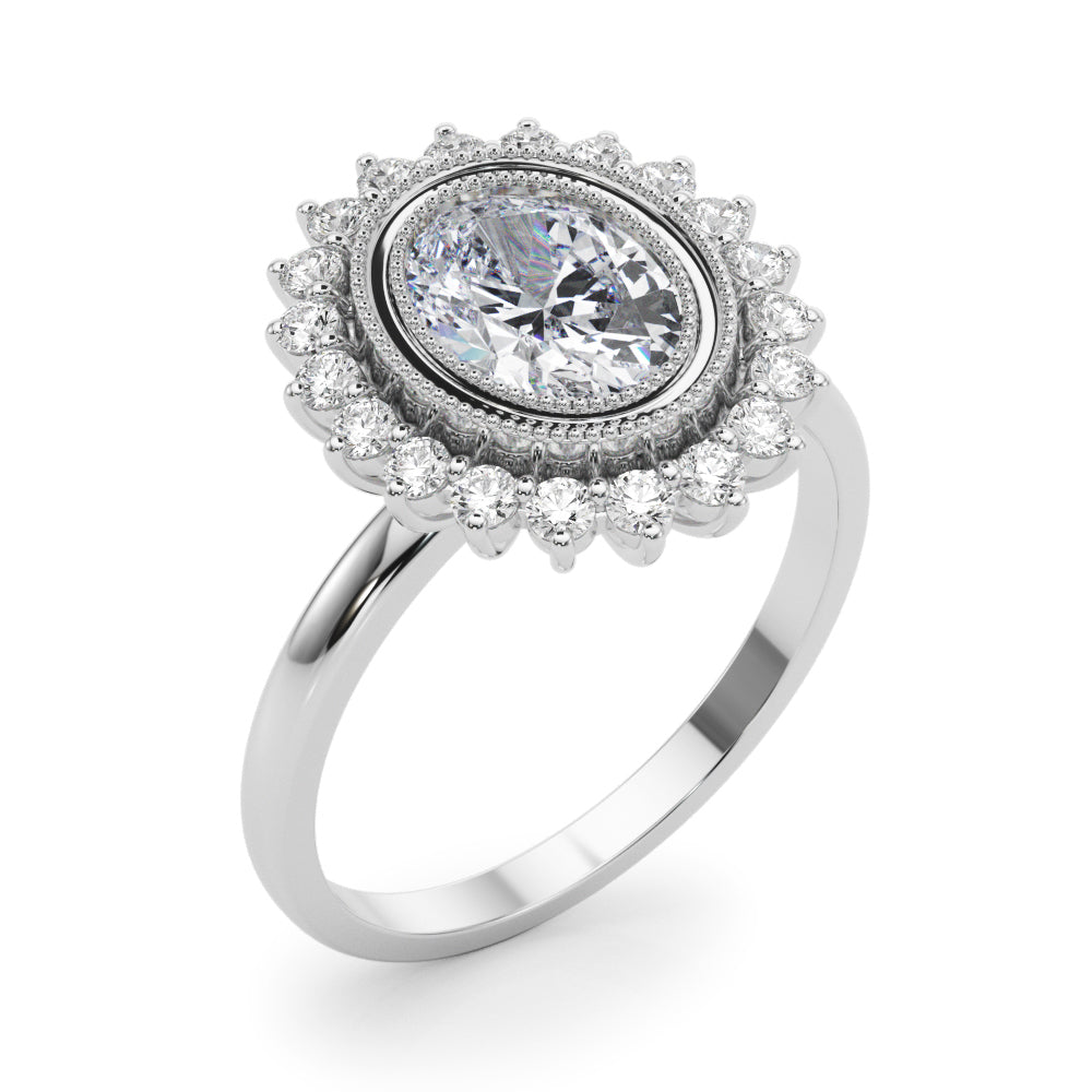 Engagement Ring Oval Center - TN85342