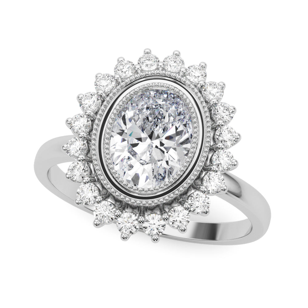 Engagement Ring Oval Center - TN85342