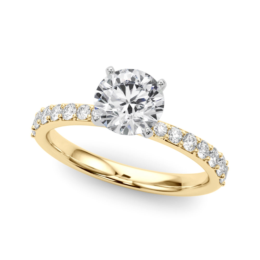 Engagement Ring Single Row - TN85362