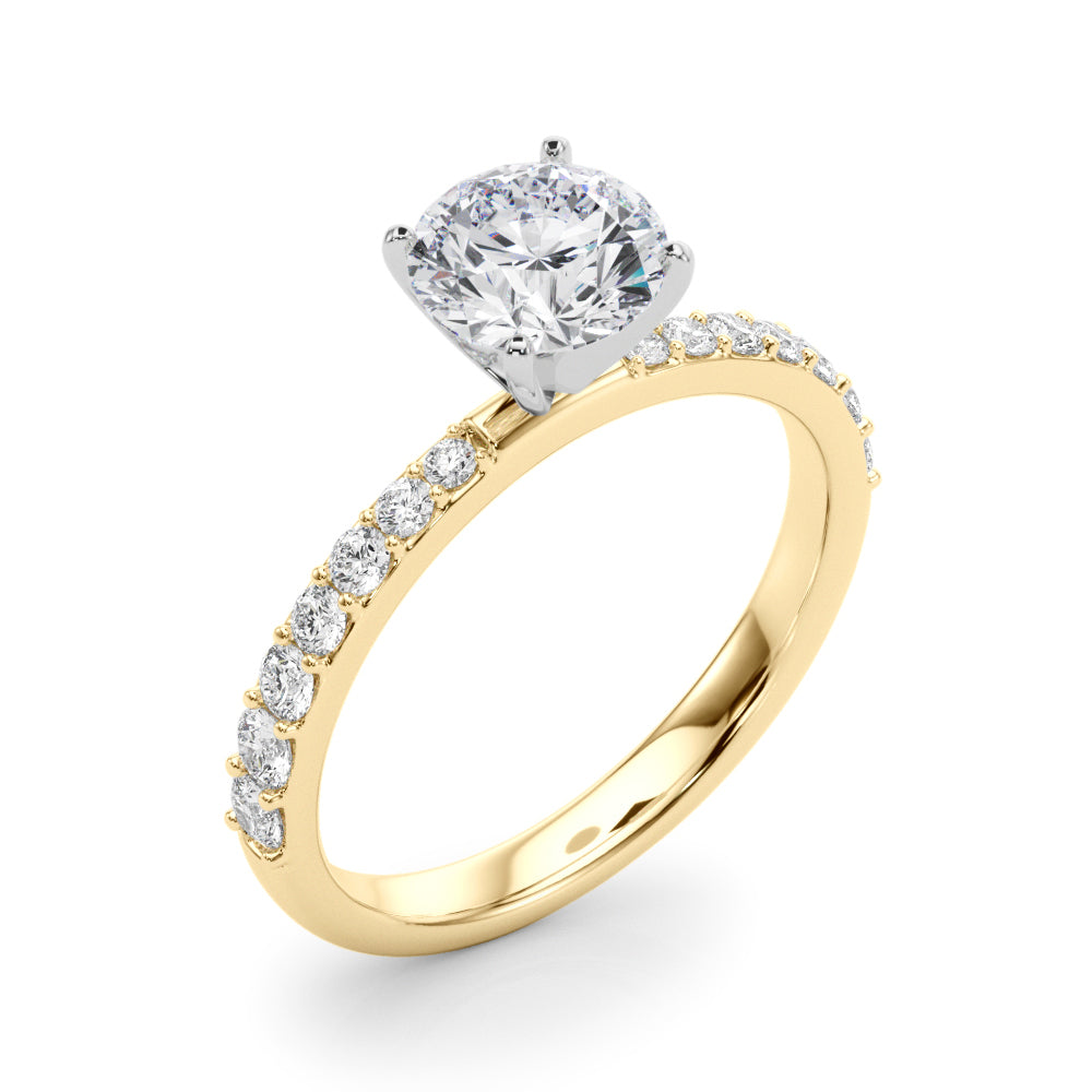 Engagement Ring Single Row - TN85362