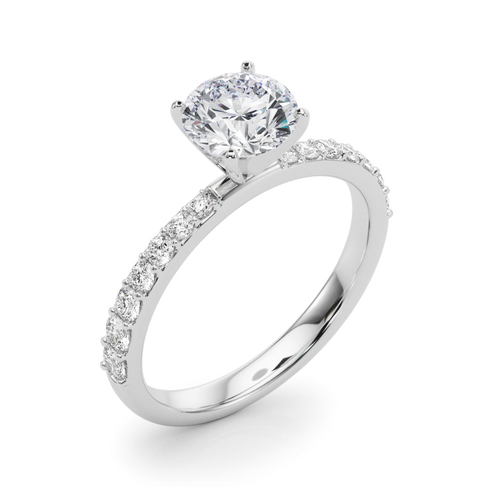 Engagement Ring Single Row - TN85362