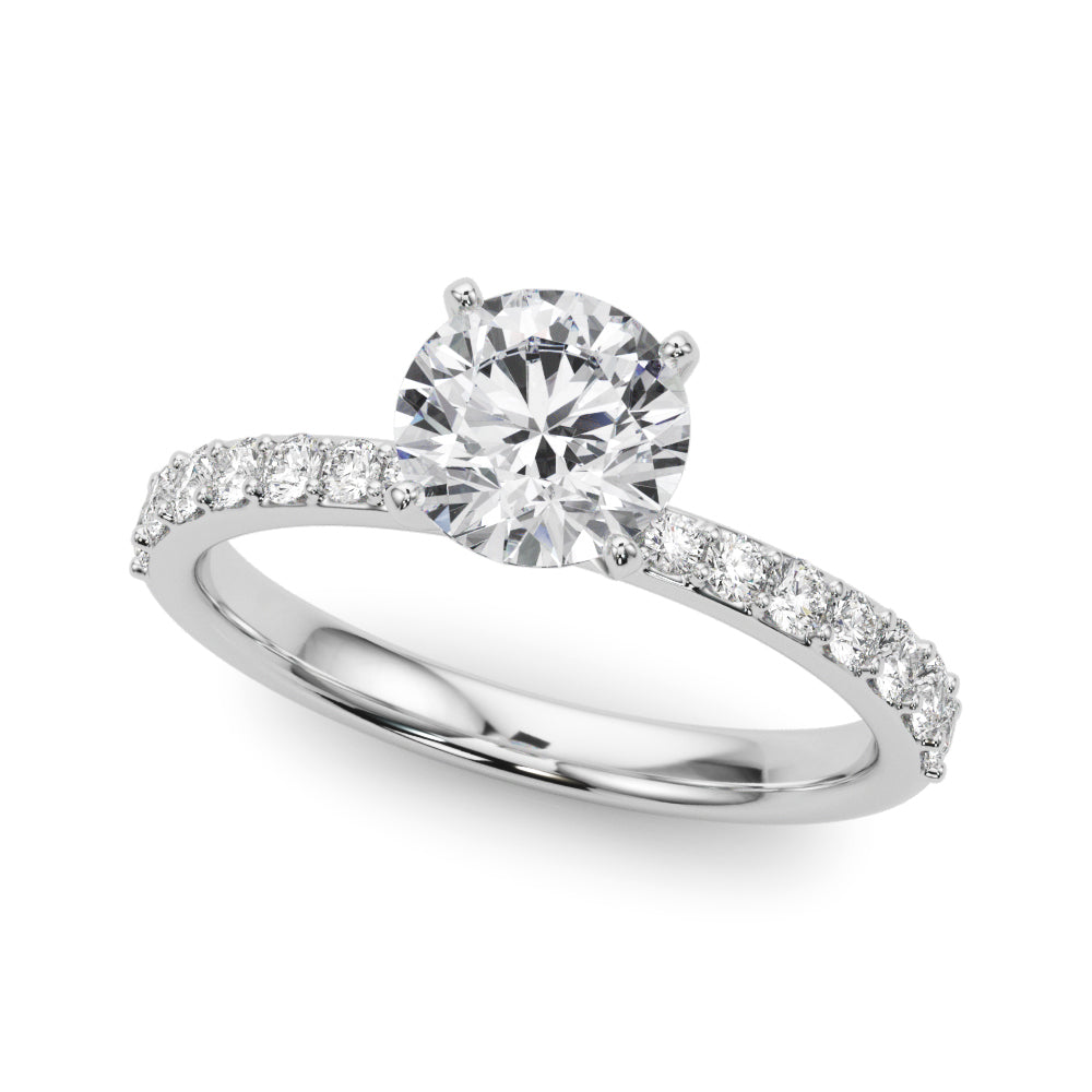 Engagement Ring Single Row - TN85362